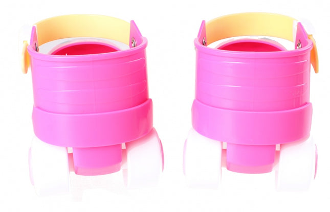 Disney Minnie Mouse Rolschaatsen Met Bescherming Meisjes /Wit roze Maat 23-27