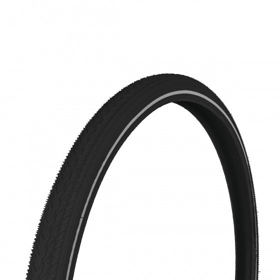 Dresco Traveller Buitenband 28 X 1.75 (47-622) Reflectie Zwart