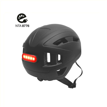 Falkx Helm Unisex Maat 51-54 Cm (S) matzwart