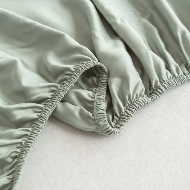 Hoeslaken - Sage Green - Premium