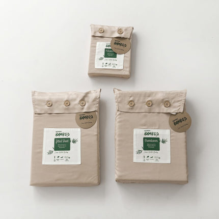 Tweepersoons Beddengoedset L - Soft Taupe