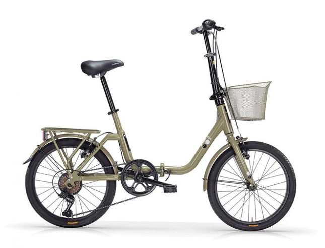 MBM Vouwfiets 20 Inch Kangaroo 6 Versnellingen Mos Groen Winkelwarenhuis.nl