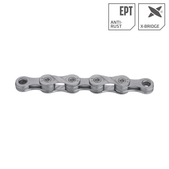 Kmc X9 Fietsketting 1/2"-11/128" 114 Schakels 9V Ept Anti Roest