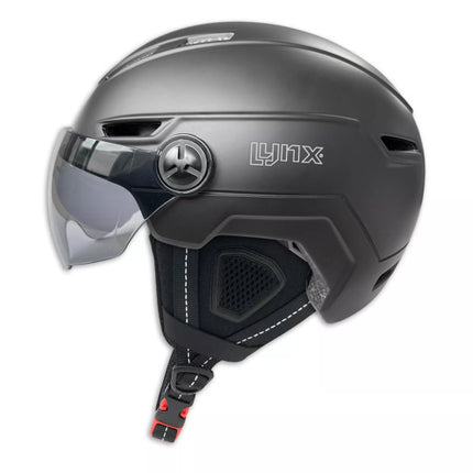 Lynx Visor Pro Winter Binnenvoering Fietshelm Maat L/Xl zwart