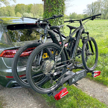 Lynx Wings Kantelbare Fietsendrager Voor 2 Fietsen - Trekhaak