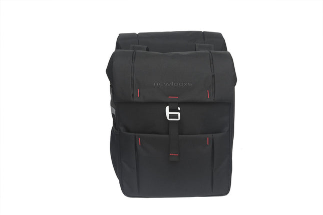 New Looxs Vigo Dubbele Fietstas 37 Liter Zwart - 515.330