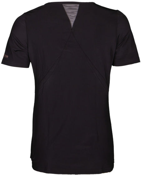 Papillon Fitness Shirt S/Sl V-Neck Dames Maat S zwart