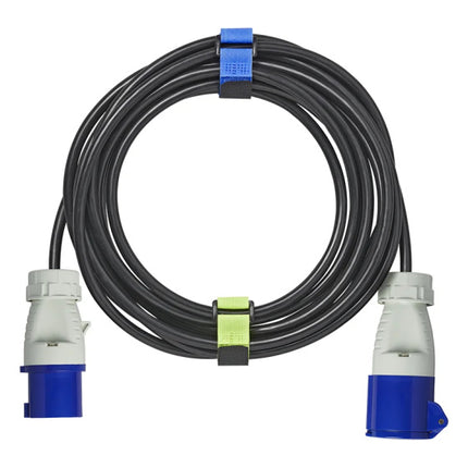 Proplus Kabelbinders Klittenband 8 Stuks Blauw/Groen