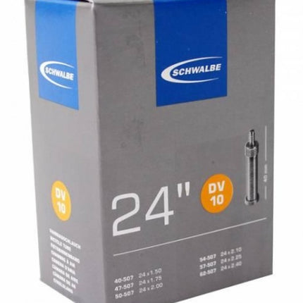 Schwalbe Binnenband 24 X 1.50/2.40 Inch (40/62-507) Dv 40 Mm