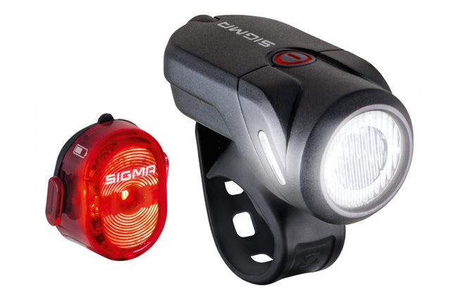 Sigma Verlichtingsset Aura 35 Lux + Nugget Ii Led Oplaadbaar