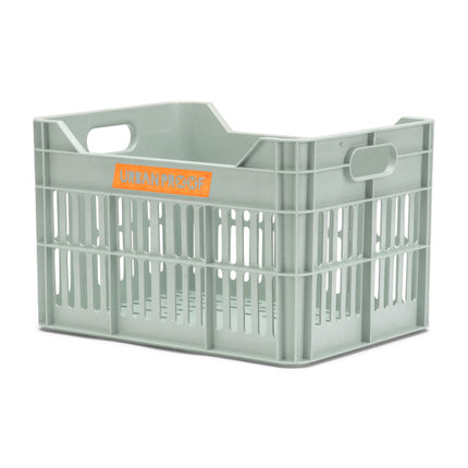 Urban Proof Junior Fietskrat 15 Liter Gerecycled Kunststof Retro Green
