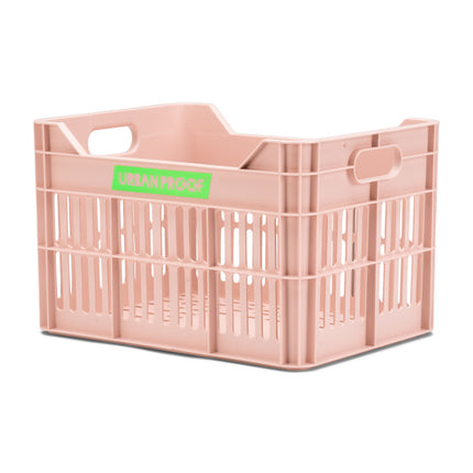 Urban Proof Junior Fietskrat 15 Liter Gerecycled Kunststof Retro Green